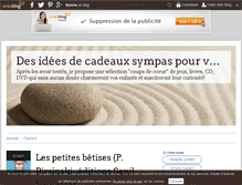 Tablet Screenshot of idcadeaupourtitouns.over-blog.com