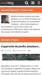 Mobile Screenshot of lesilexbleu.over-blog.fr