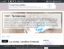 Tablet Screenshot of 1001tendances.over-blog.com