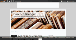 Desktop Screenshot of garence.boutique.bordeaux.over-blog.com