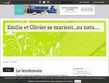 Tablet Screenshot of mariage.olivieremilie.over-blog.com