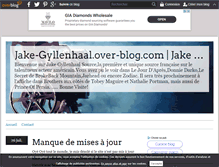 Tablet Screenshot of jake-gyllenhaal.over-blog.com