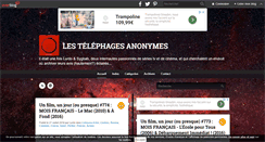 Desktop Screenshot of lestelephagesanonymes.over-blog.com