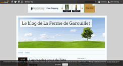 Desktop Screenshot of fromagesdegarouillet.over-blog.com
