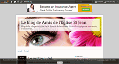 Desktop Screenshot of amiseglisesaintjean.over-blog.com