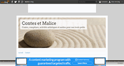 Desktop Screenshot of contesetmalice.over-blog.com