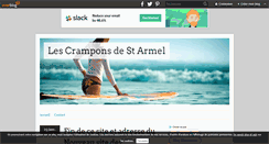 Desktop Screenshot of les-crampons-st-armel.over-blog.com