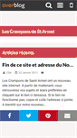 Mobile Screenshot of les-crampons-st-armel.over-blog.com