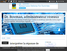 Tablet Screenshot of drbowman.over-blog.com