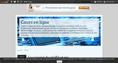 Desktop Screenshot of cours-en-ligne.over-blog.fr