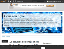 Tablet Screenshot of cours-en-ligne.over-blog.fr