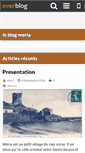 Mobile Screenshot of meria.over-blog.com