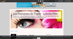 Desktop Screenshot of lesfantaisiesdetigrie.over-blog.com