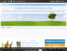 Tablet Screenshot of ecobio2nature.over-blog.com