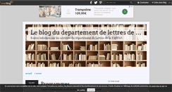Desktop Screenshot of lettresfastef.over-blog.com