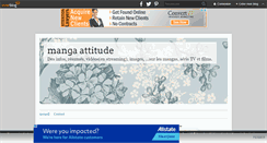 Desktop Screenshot of mangaattitude.over-blog.fr