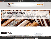 Tablet Screenshot of lamontagneronde.over-blog.com