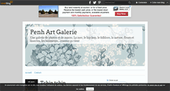 Desktop Screenshot of penh-art-galerie.over-blog.com