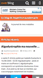 Mobile Screenshot of lespetitsmauxdemarie.over-blog.com
