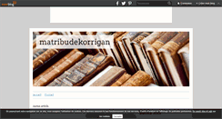Desktop Screenshot of matribudekorrigan.over-blog.com