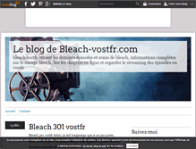 Tablet Screenshot of bleach-vostfr.over-blog.com