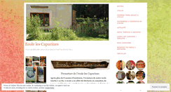 Desktop Screenshot of ecolecapucines.over-blog.com
