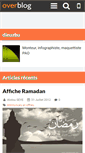 Mobile Screenshot of dieuzbu.over-blog.com