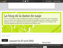 Tablet Screenshot of ladamedenage.over-blog.com