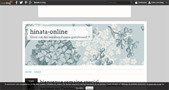 Desktop Screenshot of hinata-online.over-blog.com