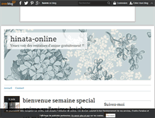 Tablet Screenshot of hinata-online.over-blog.com