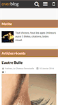 Mobile Screenshot of matite.over-blog.com
