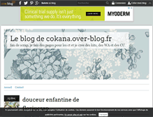 Tablet Screenshot of cokana.over-blog.fr