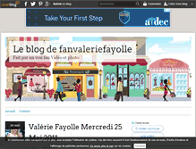 Tablet Screenshot of fanvaleriefayolle.over-blog.com