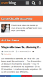 Mobile Screenshot of carolecellier.over-blog.com