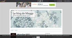 Desktop Screenshot of maggy.over-blog.com
