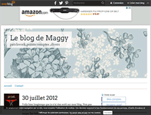 Tablet Screenshot of maggy.over-blog.com