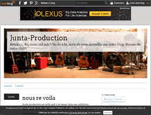 Tablet Screenshot of junta-production.over-blog.com