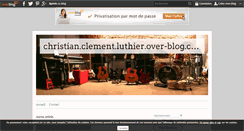 Desktop Screenshot of christian.clement.luthier.over-blog.com