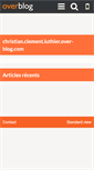 Mobile Screenshot of christian.clement.luthier.over-blog.com