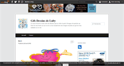 Desktop Screenshot of gifsanimesluby.over-blog.com