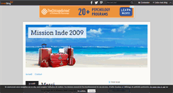 Desktop Screenshot of missioninde2009.over-blog.com