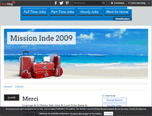 Tablet Screenshot of missioninde2009.over-blog.com