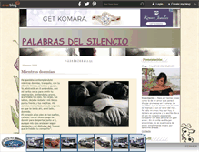Tablet Screenshot of palabrasdelsilencio.over-blog.es