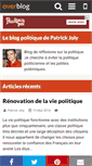 Mobile Screenshot of politique-blog.over-blog.fr