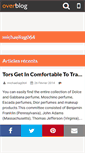 Mobile Screenshot of michaeliag064.over-blog.com