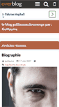 Mobile Screenshot of guillaume.doumenge.over-blog.com