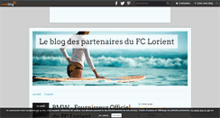 Desktop Screenshot of partenairesdufcl.over-blog.com