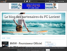 Tablet Screenshot of partenairesdufcl.over-blog.com
