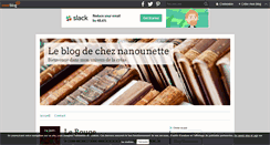 Desktop Screenshot of larecredenanou.over-blog.com