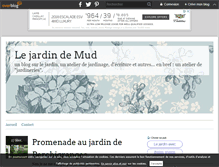 Tablet Screenshot of lejardindemud.over-blog.com